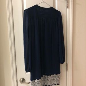 Michael Kors dark blue dress
